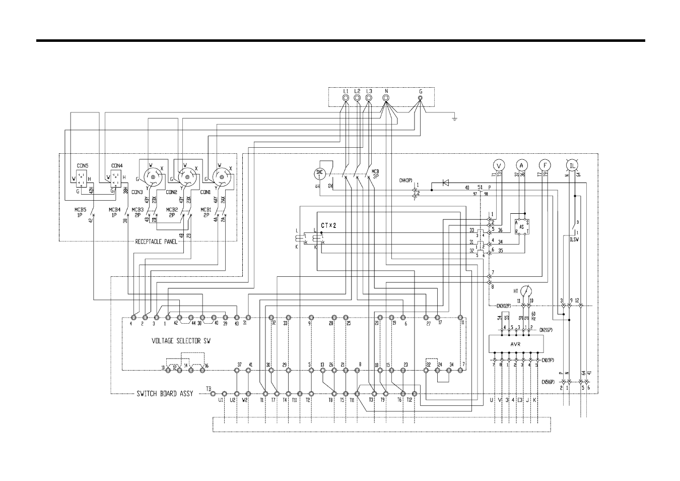Wiring diagram | MMD Equipment 150S-6A6 User Manual | Page 64 / 67