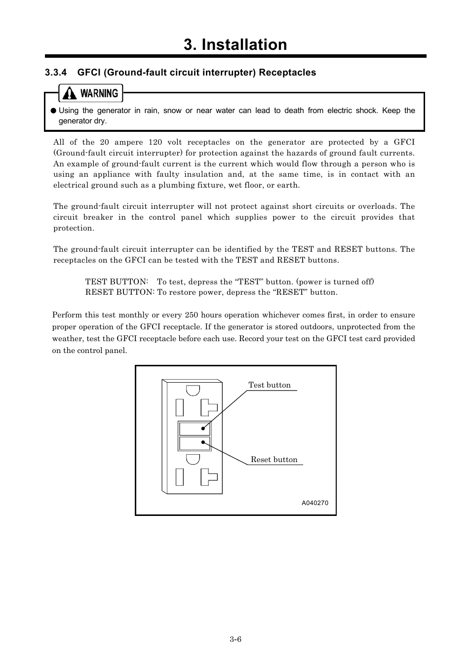 Installation | MMD Equipment 400S-6B1 User Manual | Page 20 / 68