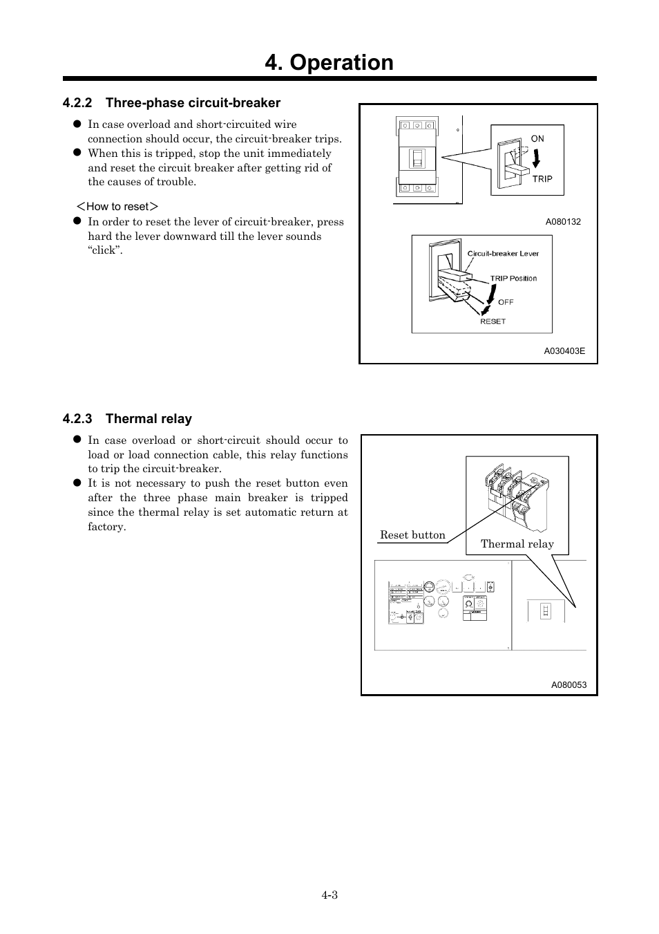 Operation | MMD Equipment 400S-6B1 User Manual | Page 26 / 68