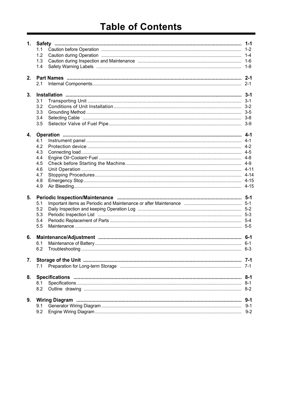 MMD Equipment 400S-6B1 User Manual | Page 3 / 68