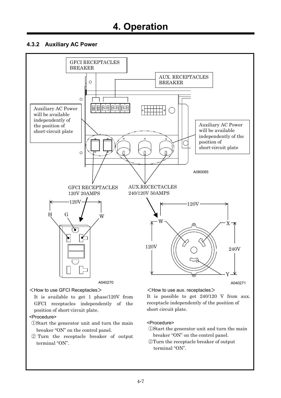 Operation | MMD Equipment 400S-6B1 User Manual | Page 30 / 68