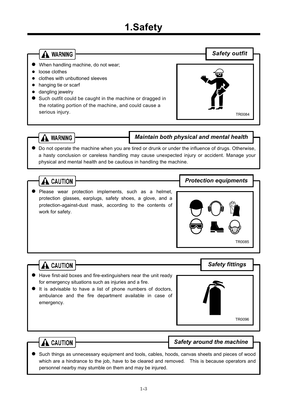 Safety | MMD Equipment 400S-6B1 User Manual | Page 6 / 68