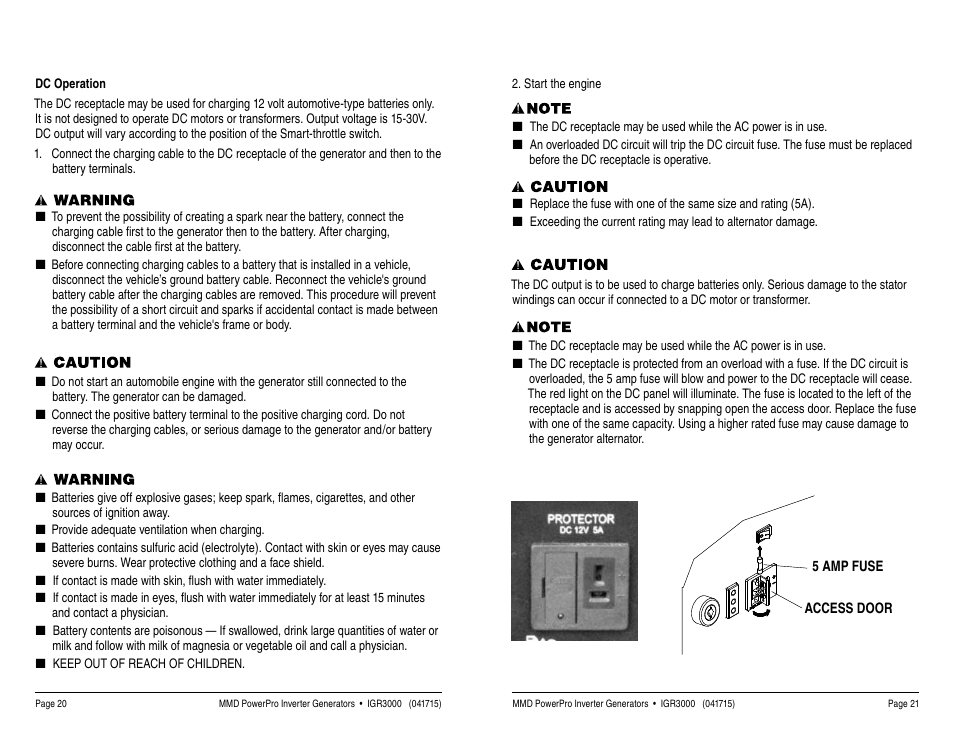 MMD Equipment IGR3000 User Manual | Page 11 / 25
