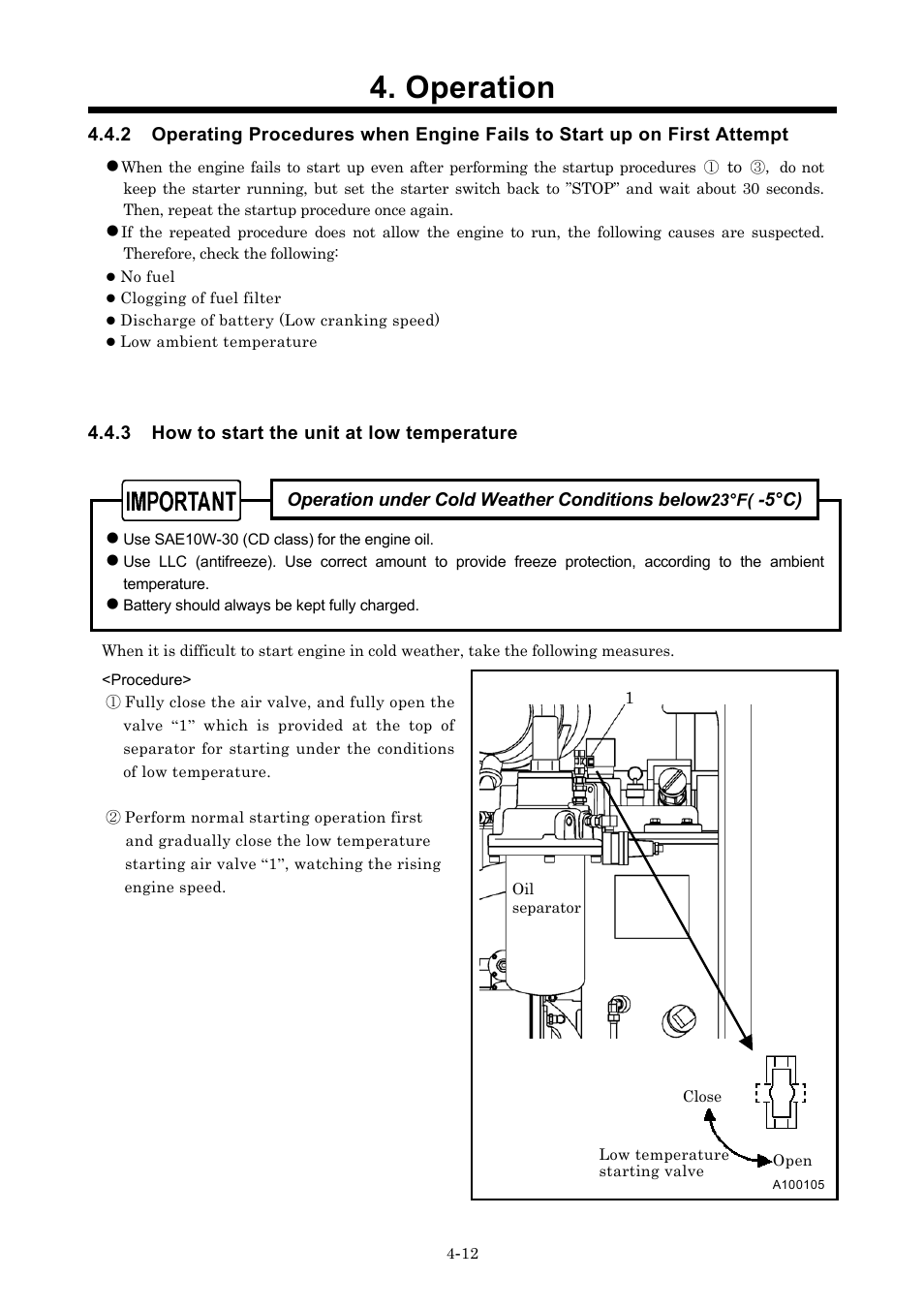 Operation | MMD Equipment 185S-5C2 part 1 User Manual | Page 30 / 36