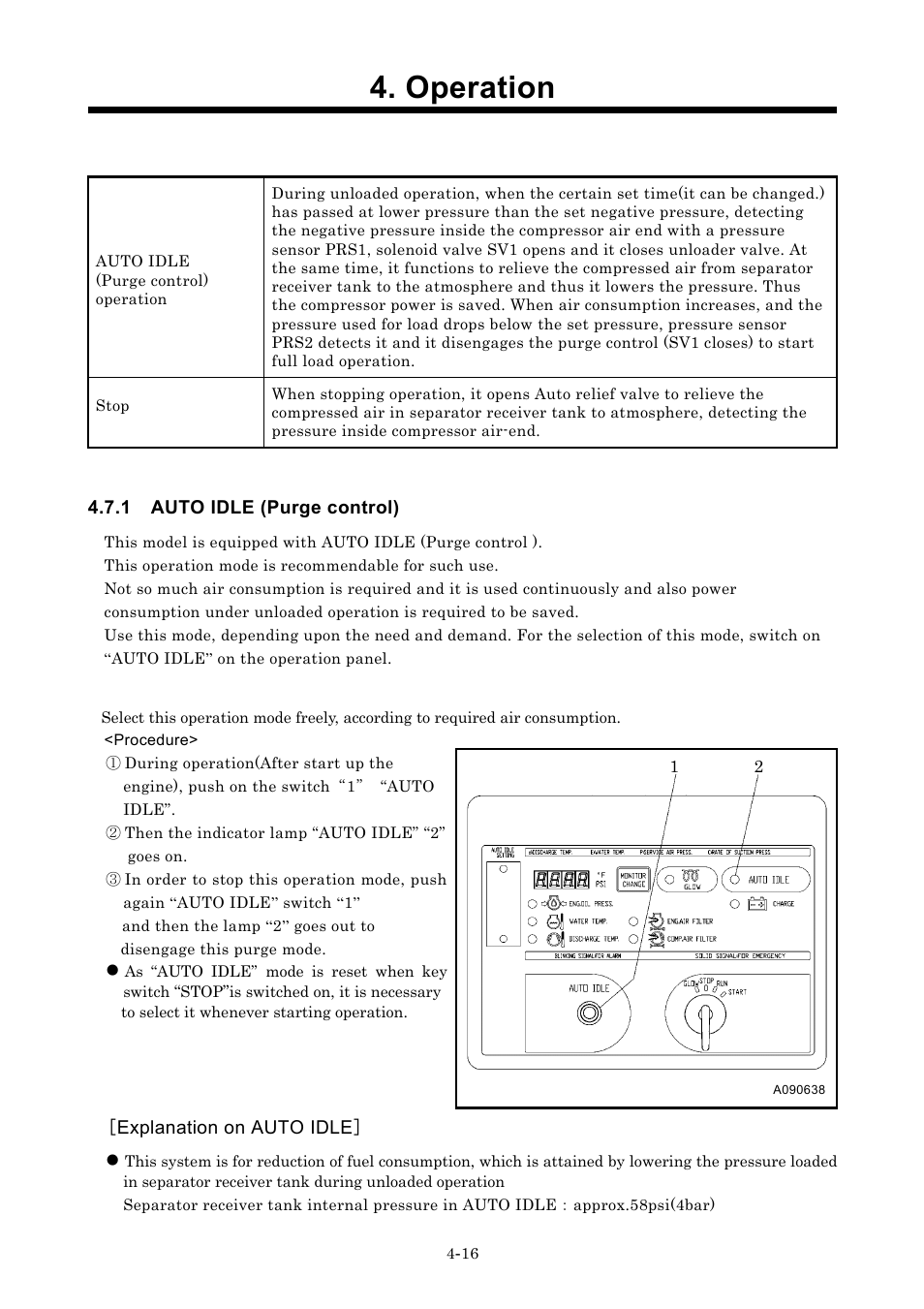 Operation | MMD Equipment 185S-5C2 part 1 User Manual | Page 34 / 36