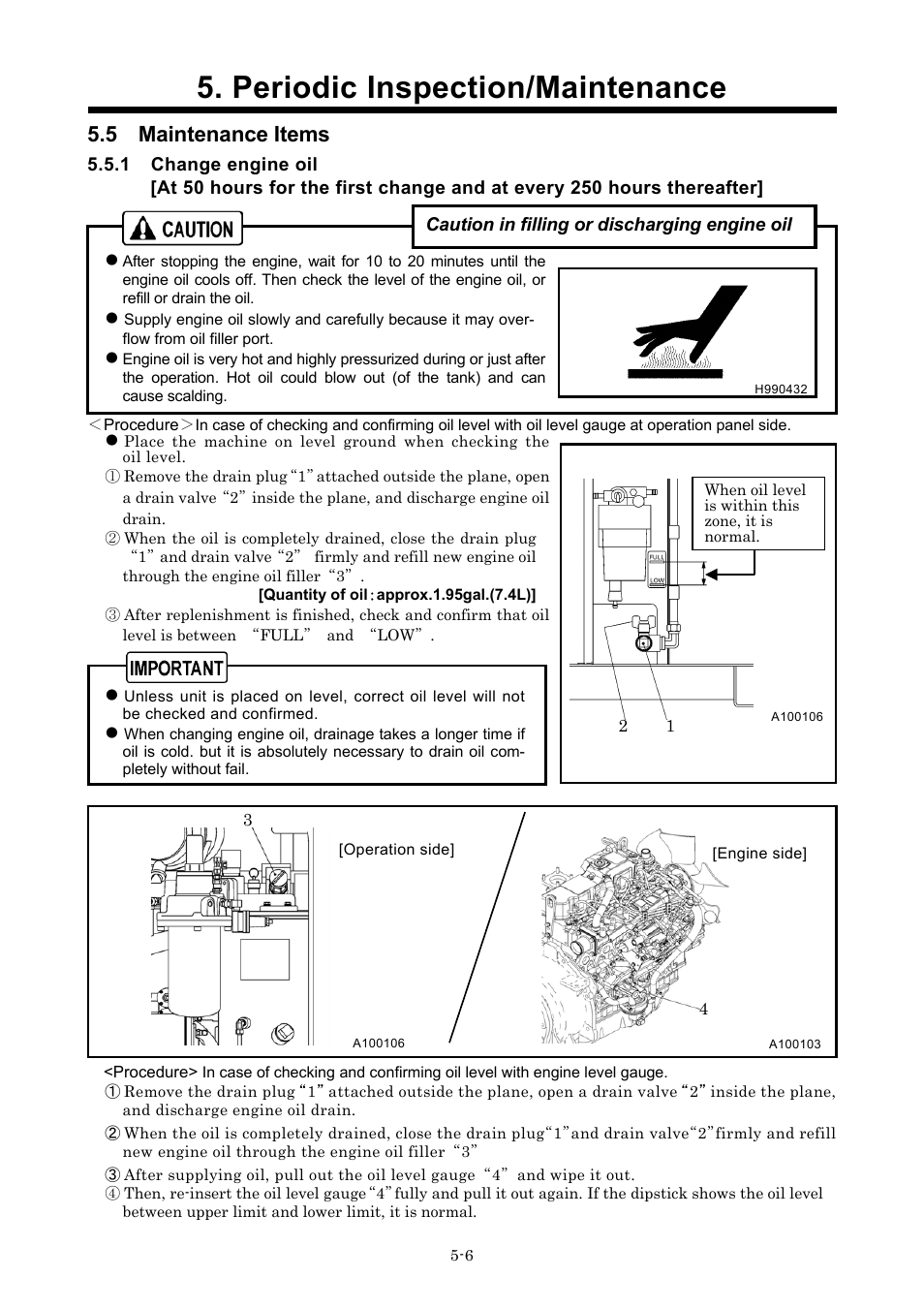 Periodic inspection/maintenance, 5 maintenance items | MMD Equipment 185S-5C2 part 2 User Manual | Page 6 / 29