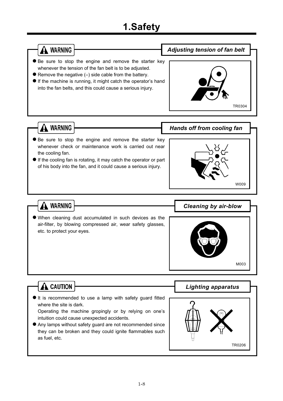 Safety | MMD Equipment 185S-6C1 User Manual | Page 11 / 65