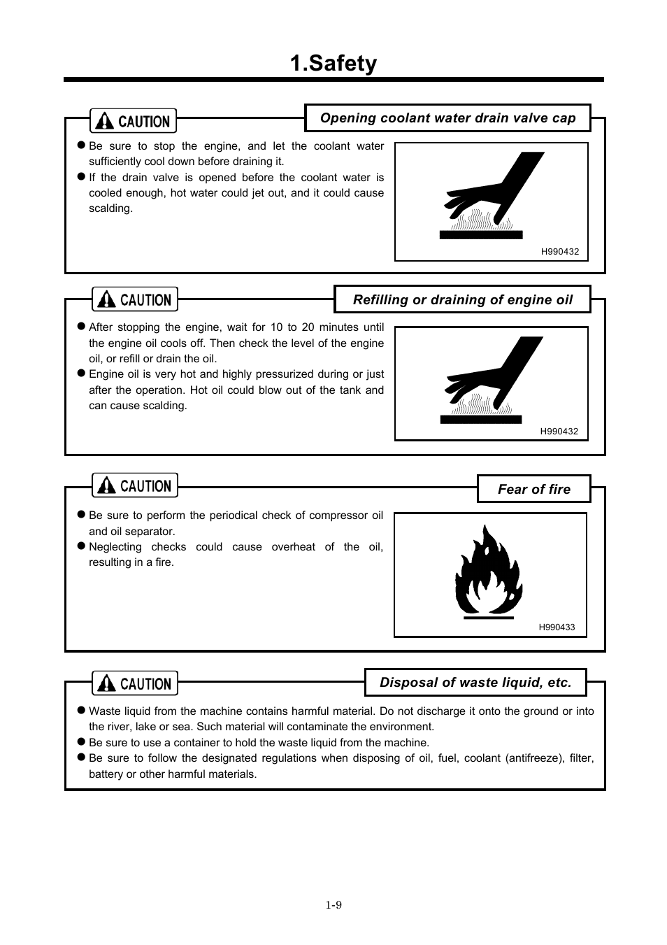 Safety | MMD Equipment 185S-6C1 User Manual | Page 12 / 65