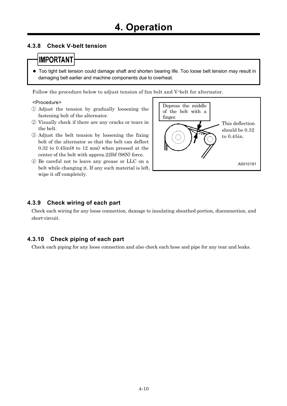 Operation | MMD Equipment 185S-6C1 User Manual | Page 28 / 65