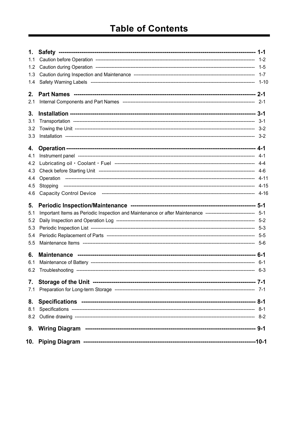 MMD Equipment 185S-6C1 User Manual | Page 3 / 65