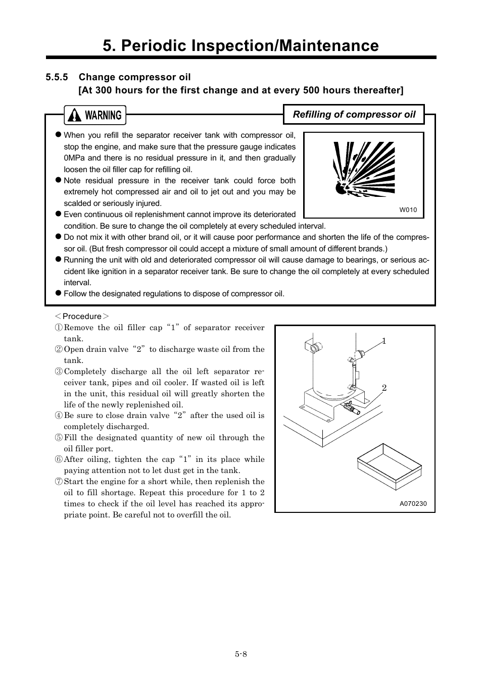 Periodic inspection/maintenance | MMD Equipment 185S-6C1 User Manual | Page 45 / 65