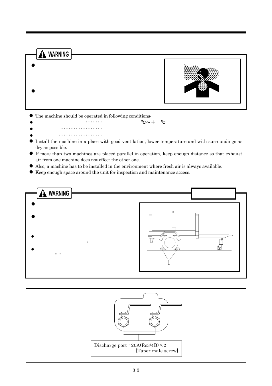 Installation, 3 installation | MMD Equipment 185S-6C2 User Manual | Page 19 / 66