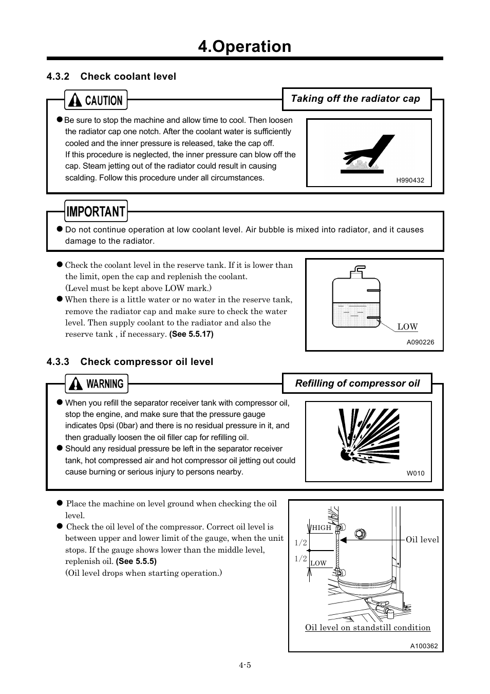 Operation | MMD Equipment 185S-6C2 User Manual | Page 24 / 66