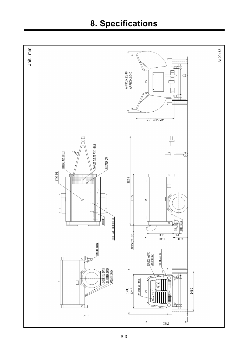 Specifications | MMD Equipment 185S-6C2 User Manual | Page 60 / 66