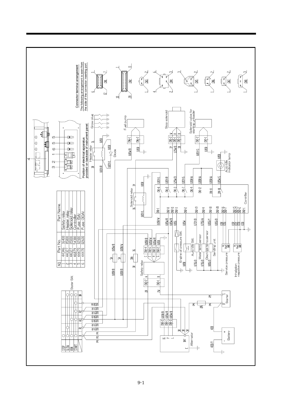 Wiring diagram | MMD Equipment 185S-6C2 User Manual | Page 61 / 66
