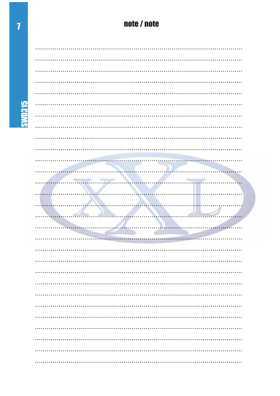 Mogar Music SWD315 User Manual | Page 7 / 16