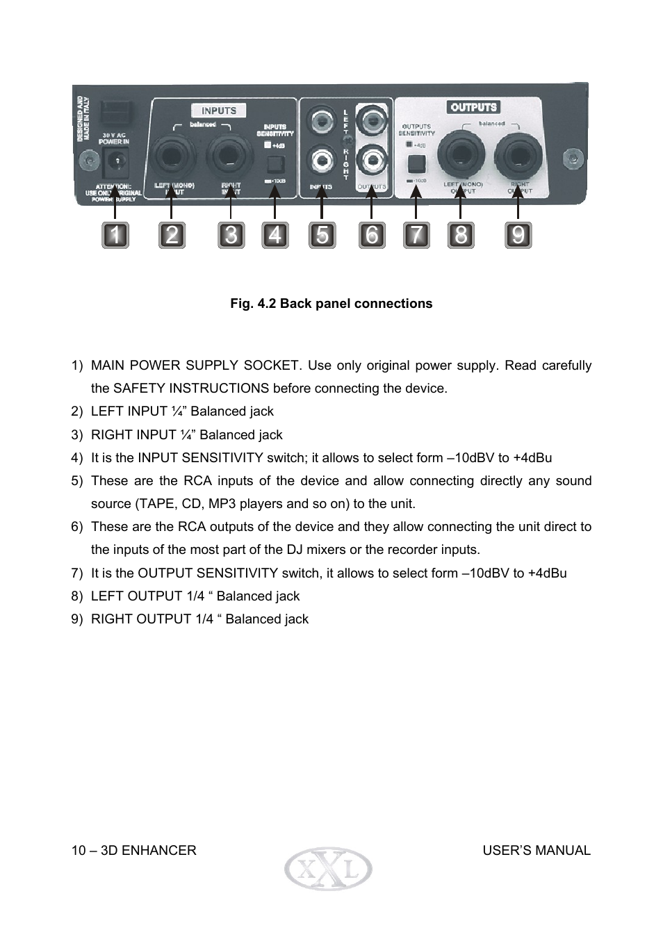 Mogar Music 3DENHANCER User Manual | Page 10 / 16