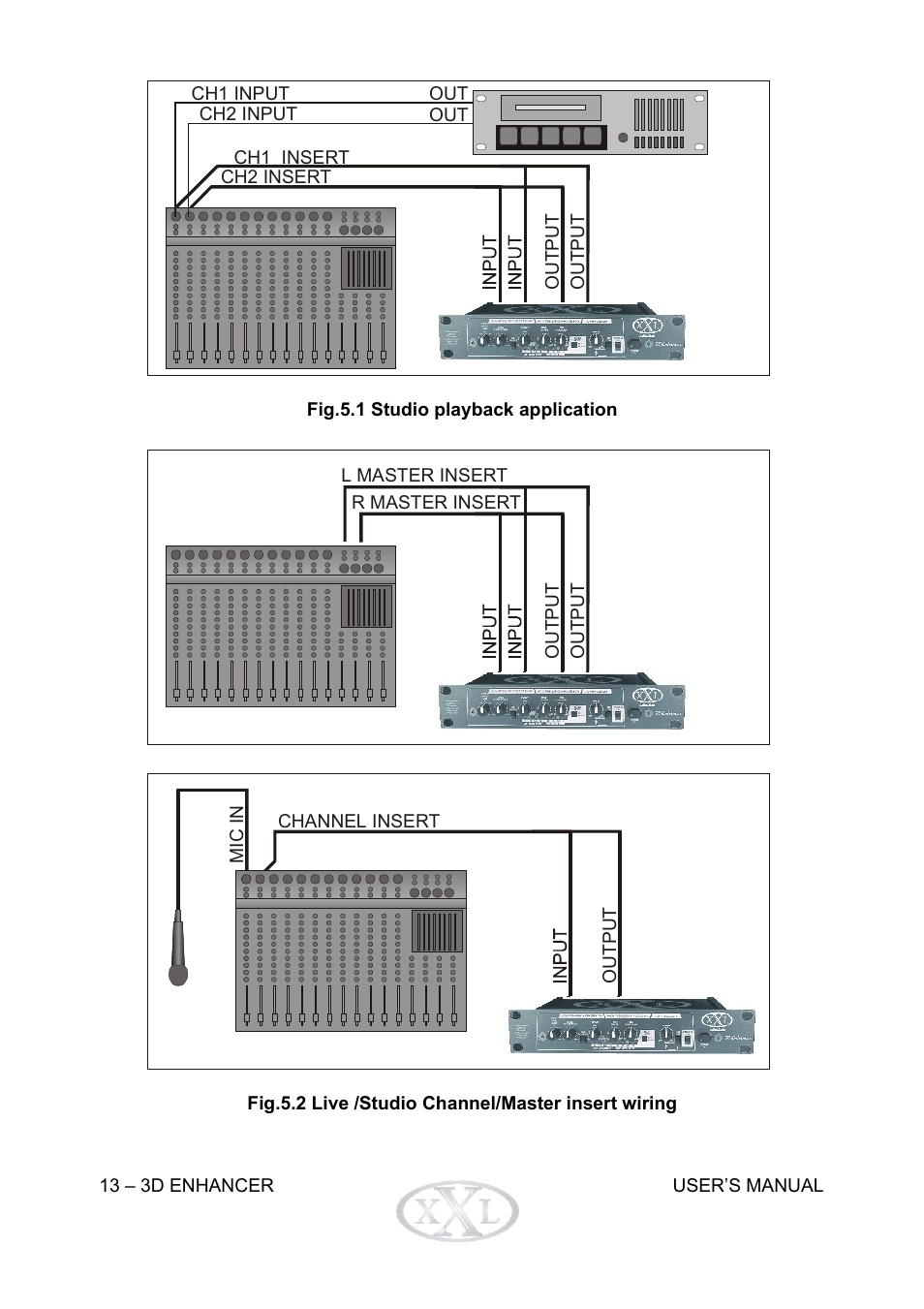 Fig.5.1 studio playback application | Mogar Music 3DENHANCER User Manual | Page 13 / 16