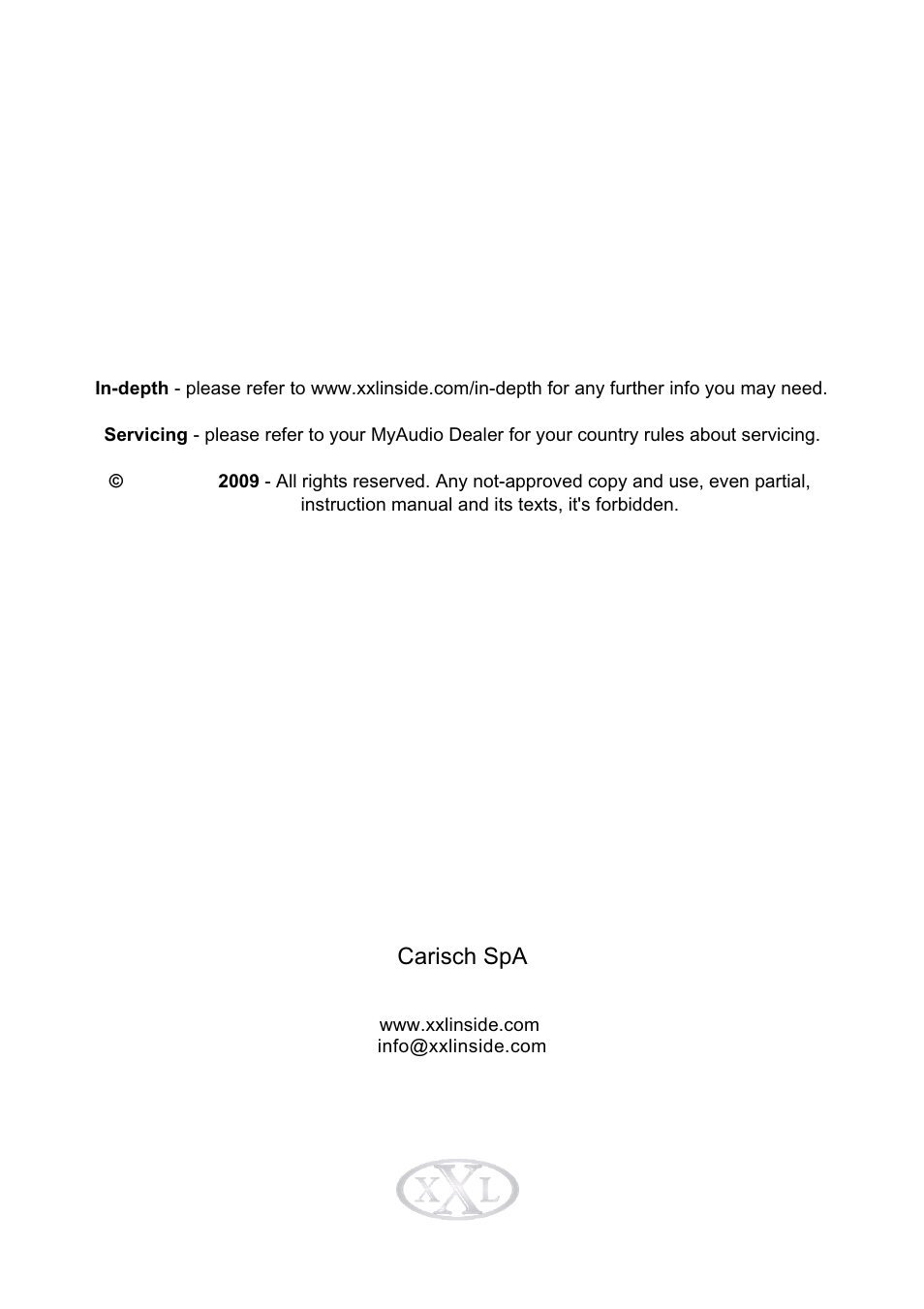 Carisch spa | Mogar Music PMS User Manual | Page 16 / 16