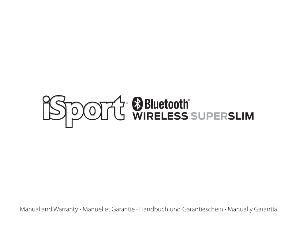 Monster iSport SuperSlim Wireless Bluetooth In Ear Sport Headphones User Manual | 239 pages