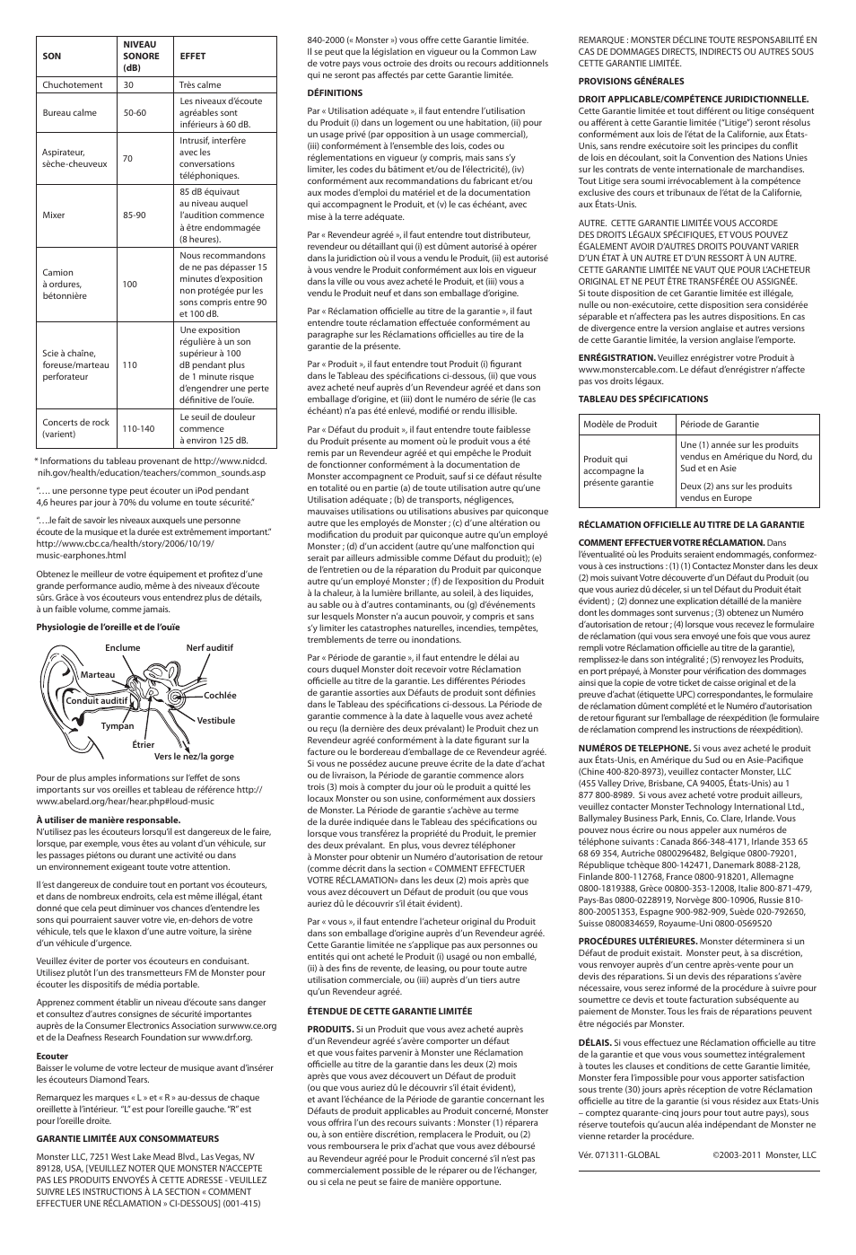 Monster Diamond Tears Edge On-Ear Headphones User Manual | Page 3 / 16