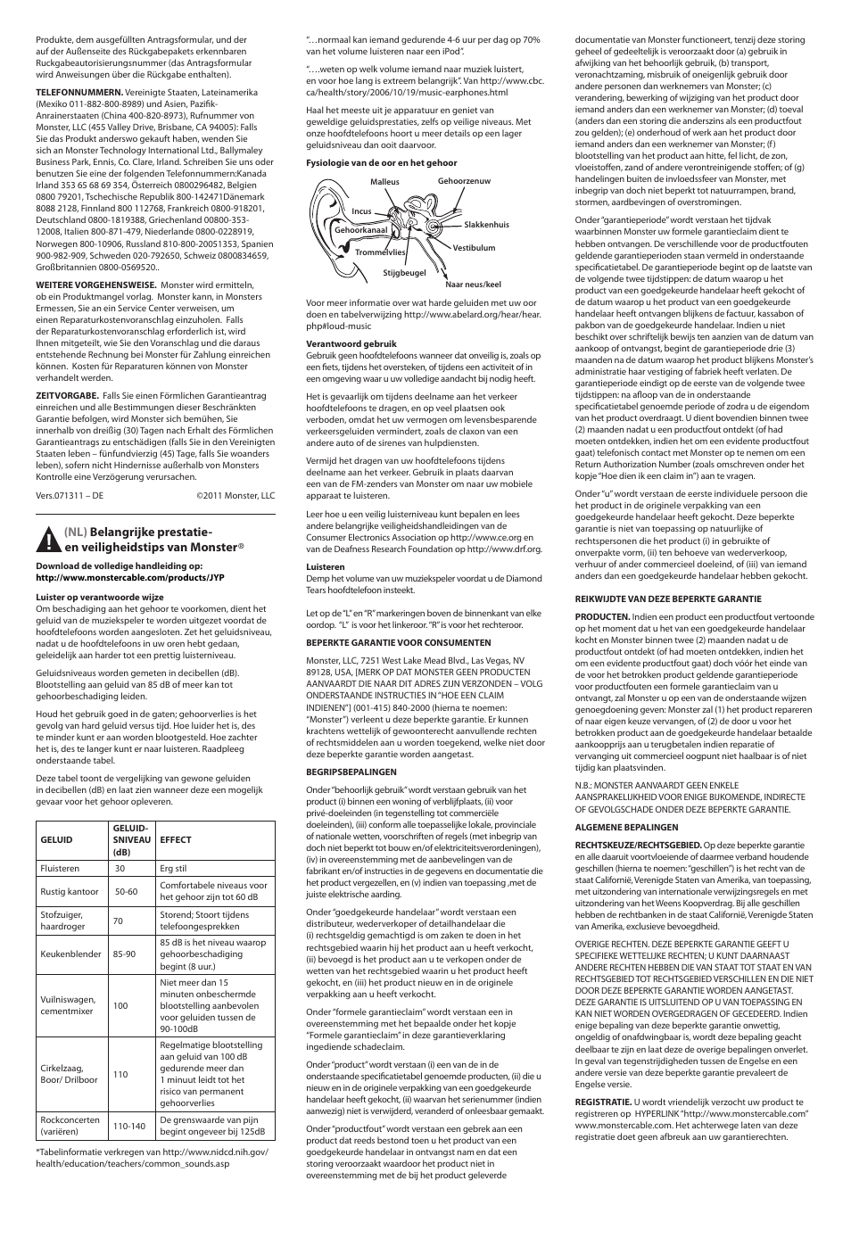 Monster Diamond Tears Edge On-Ear Headphones User Manual | Page 5 / 16