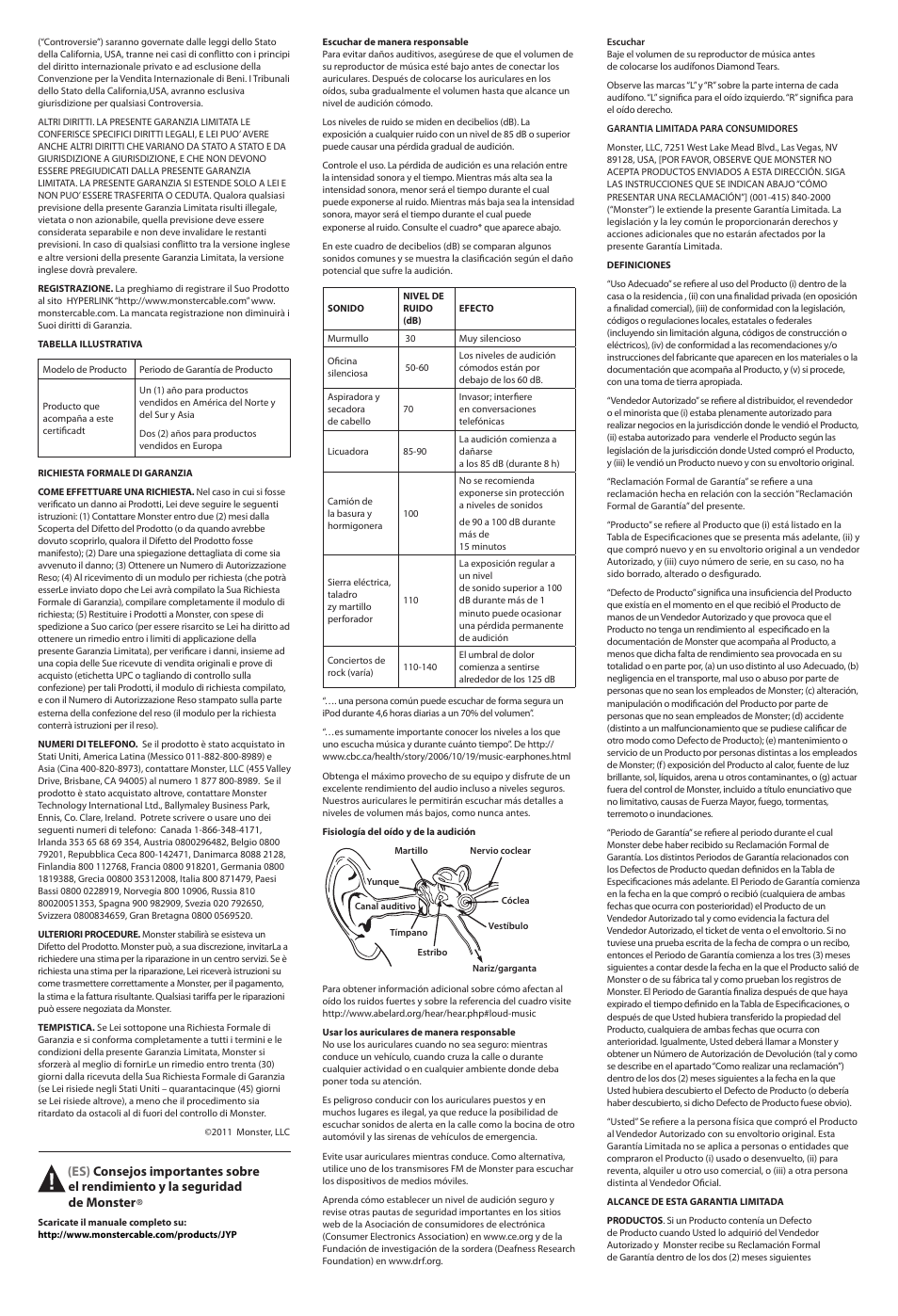 Monster Diamond Tears Edge On-Ear Headphones User Manual | Page 7 / 16