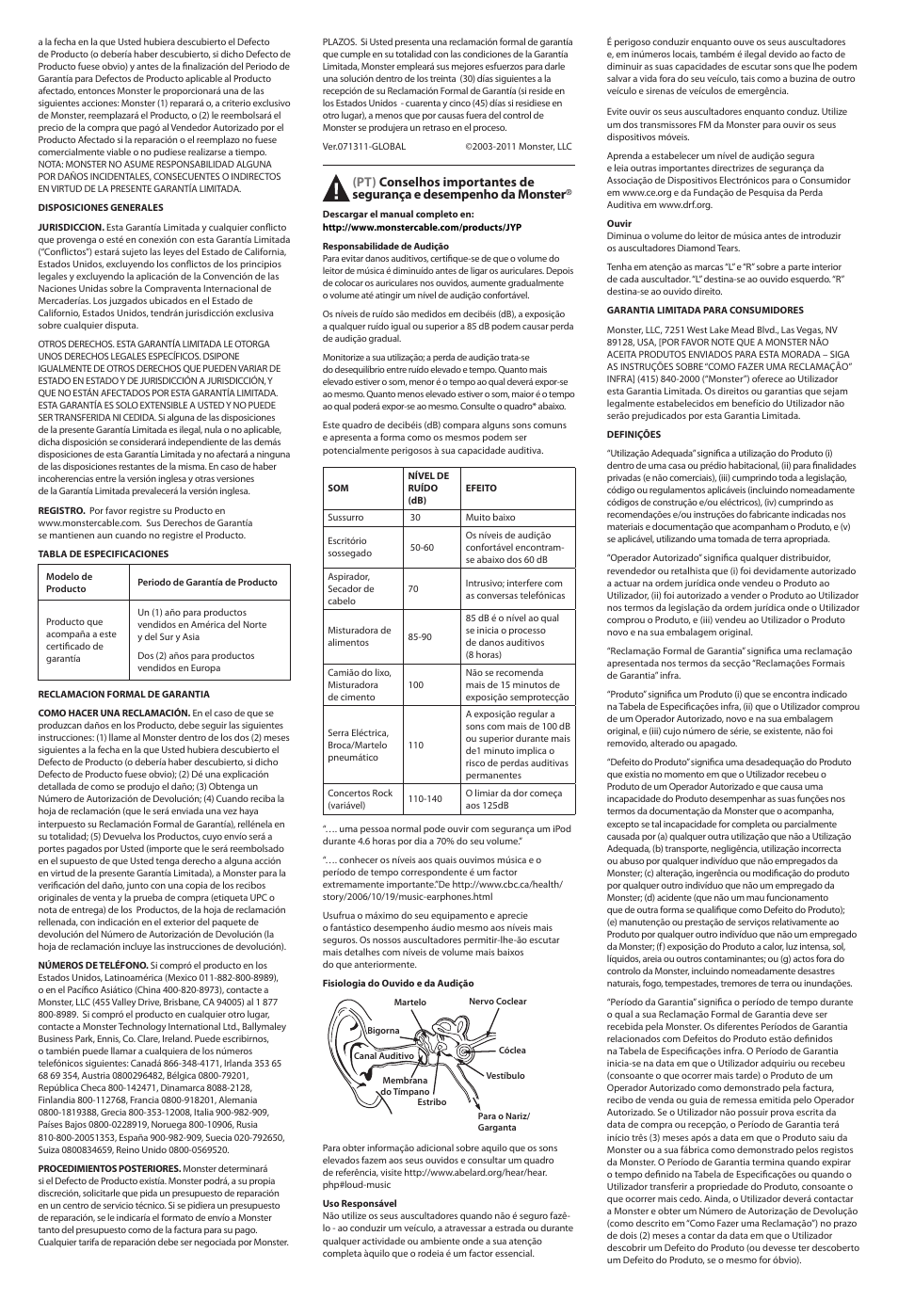 Monster Diamond Tears Edge On-Ear Headphones User Manual | Page 8 / 16