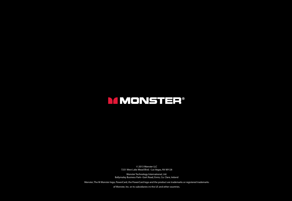 Monster Ultrathin PowerCard Portable Battery User Manual | Page 10 / 10