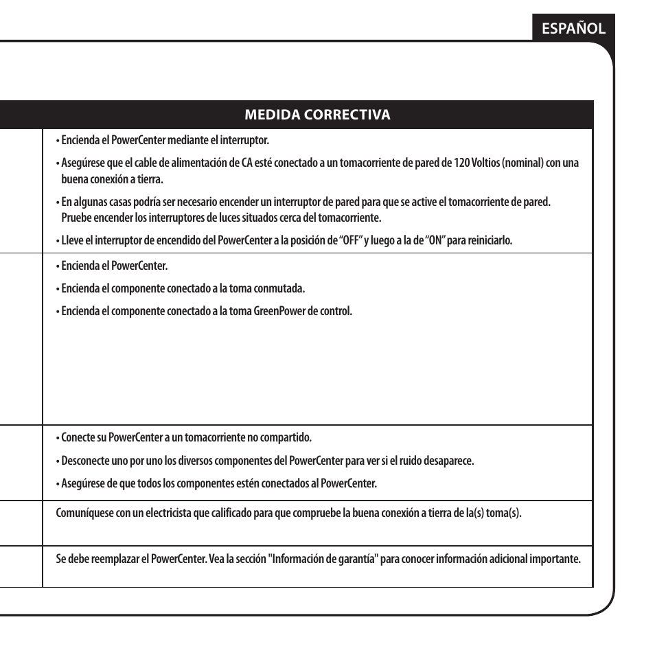 Monster AV 775G PowerCenter User Manual | Page 61 / 68