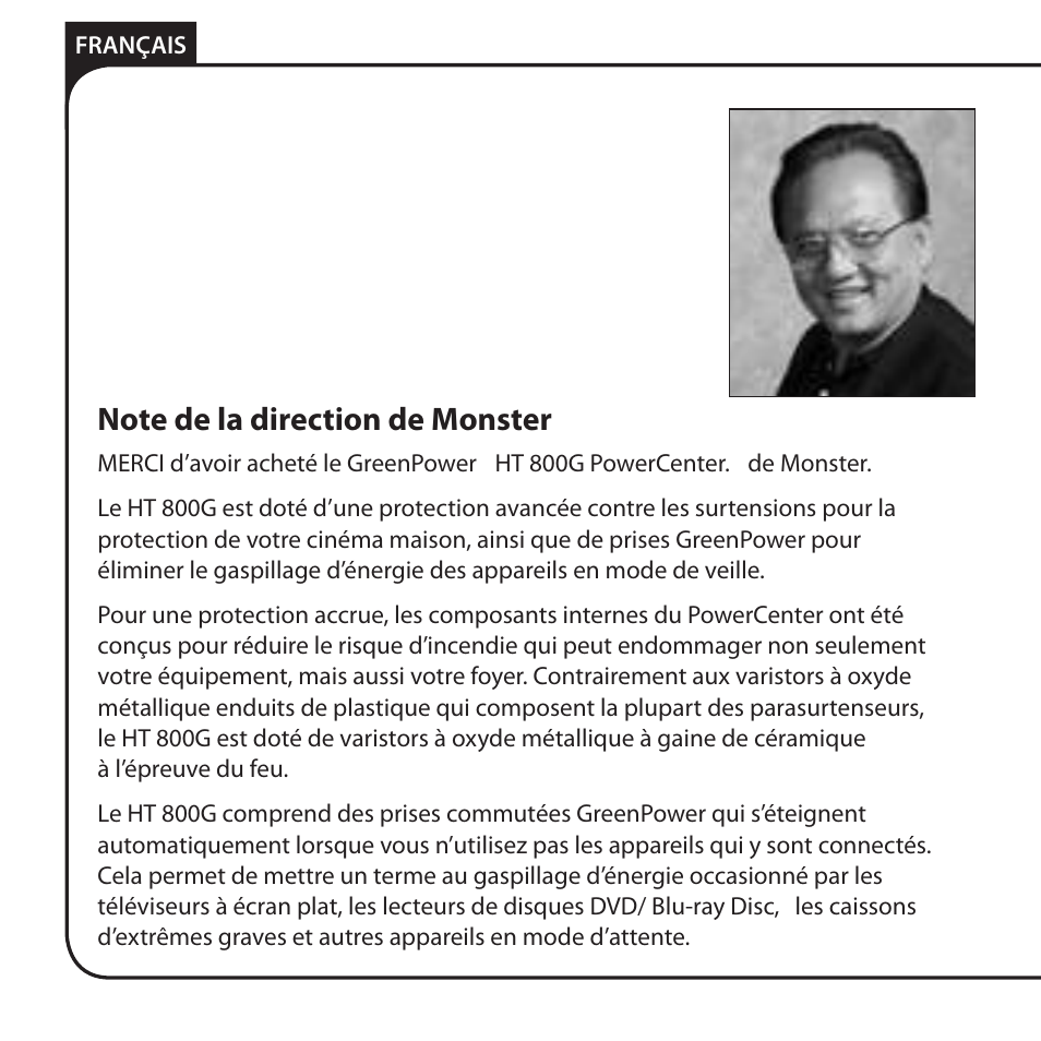 Monster HT 800G PowerCenter User Manual | Page 26 / 76