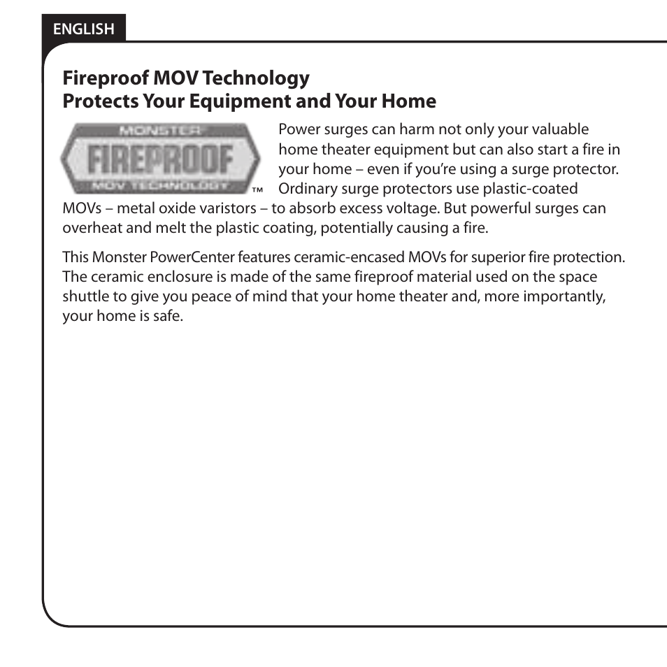 Monster HT 800G PowerCenter User Manual | Page 6 / 76