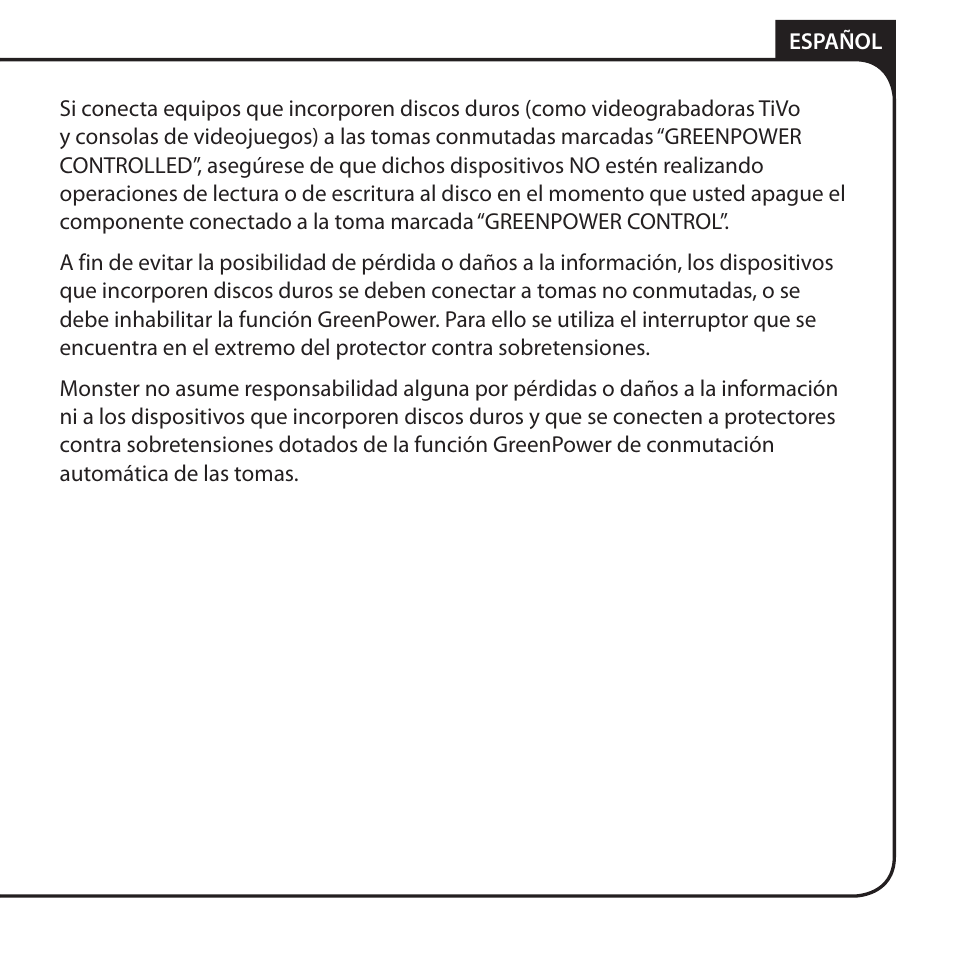 Monster JP 800G User Manual | Page 47 / 62