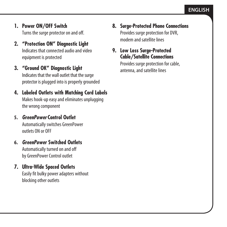 Monster JP 800G User Manual | Page 5 / 62