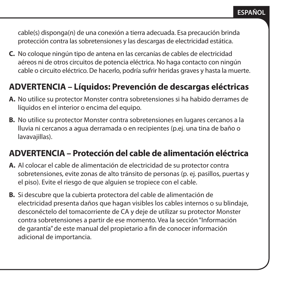 Monster JP 800G User Manual | Page 51 / 62