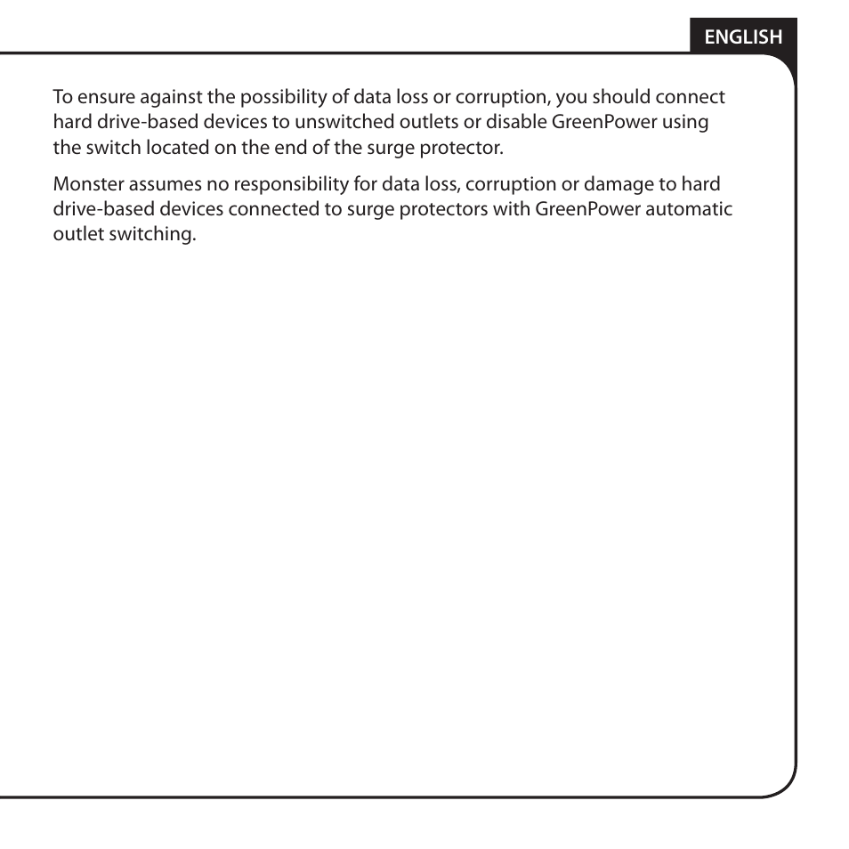 Monster JP 800G User Manual | Page 7 / 62