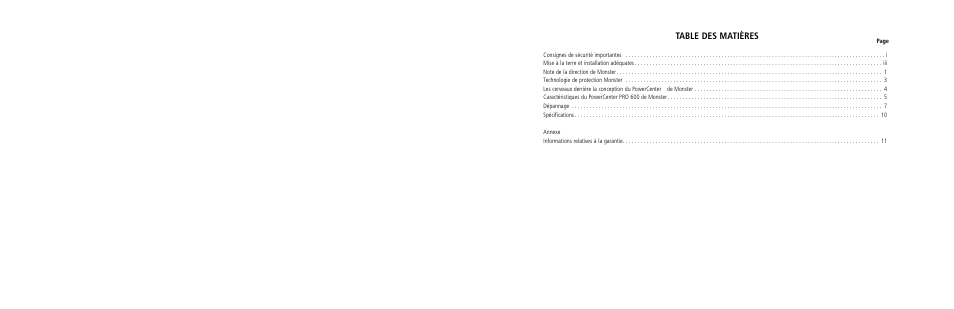 Monster PRO 600 User Manual | Page 13 / 35