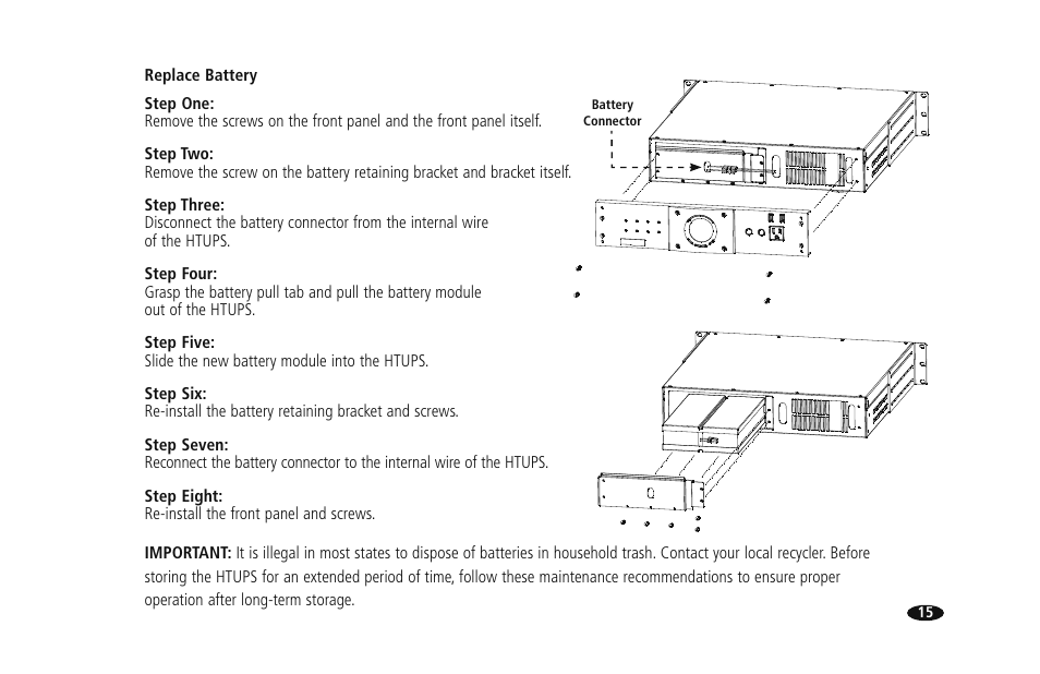 Monster HTUPS 3700 User Manual | Page 23 / 62