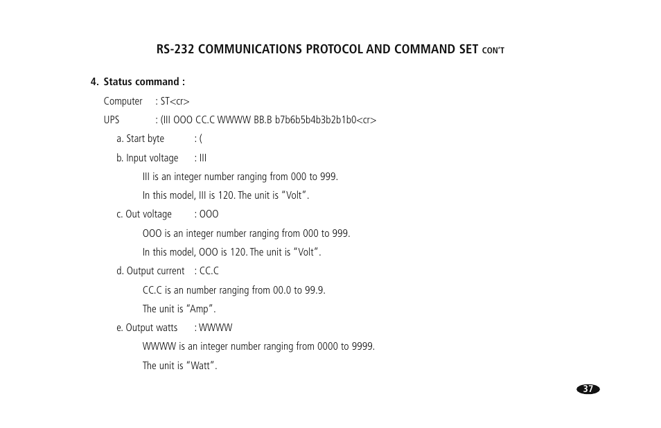 Monster HTUPS 3700 User Manual | Page 45 / 62