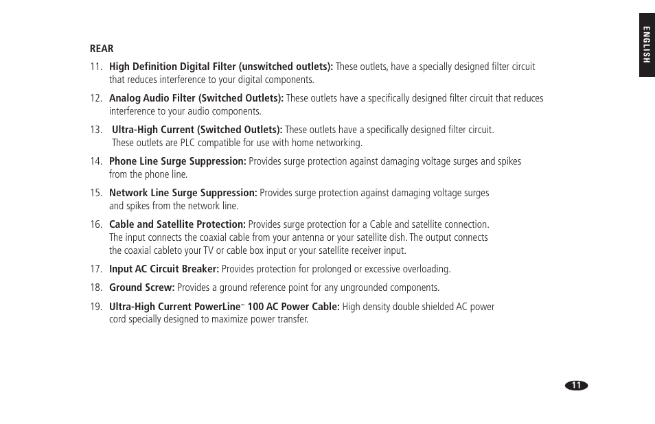 Monster HTS 1900G User Manual | Page 19 / 120