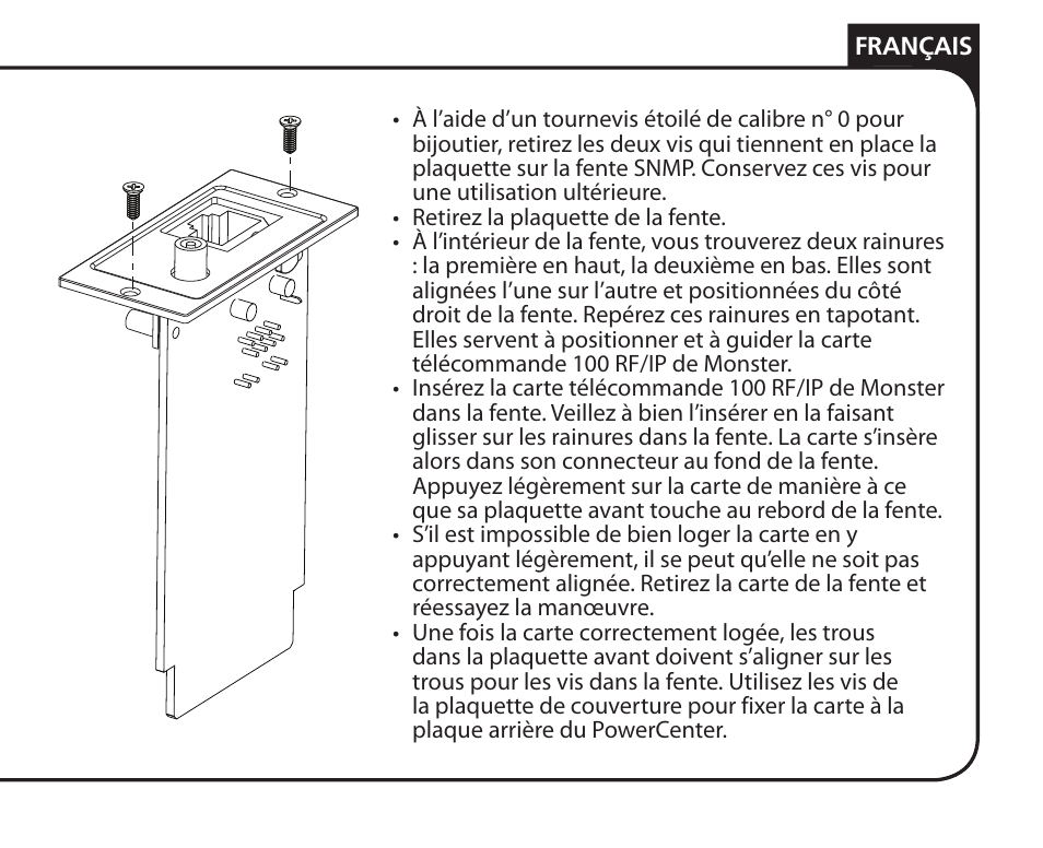 Monster Remote Access RF/IP Card 100 User Manual | Page 23 / 50