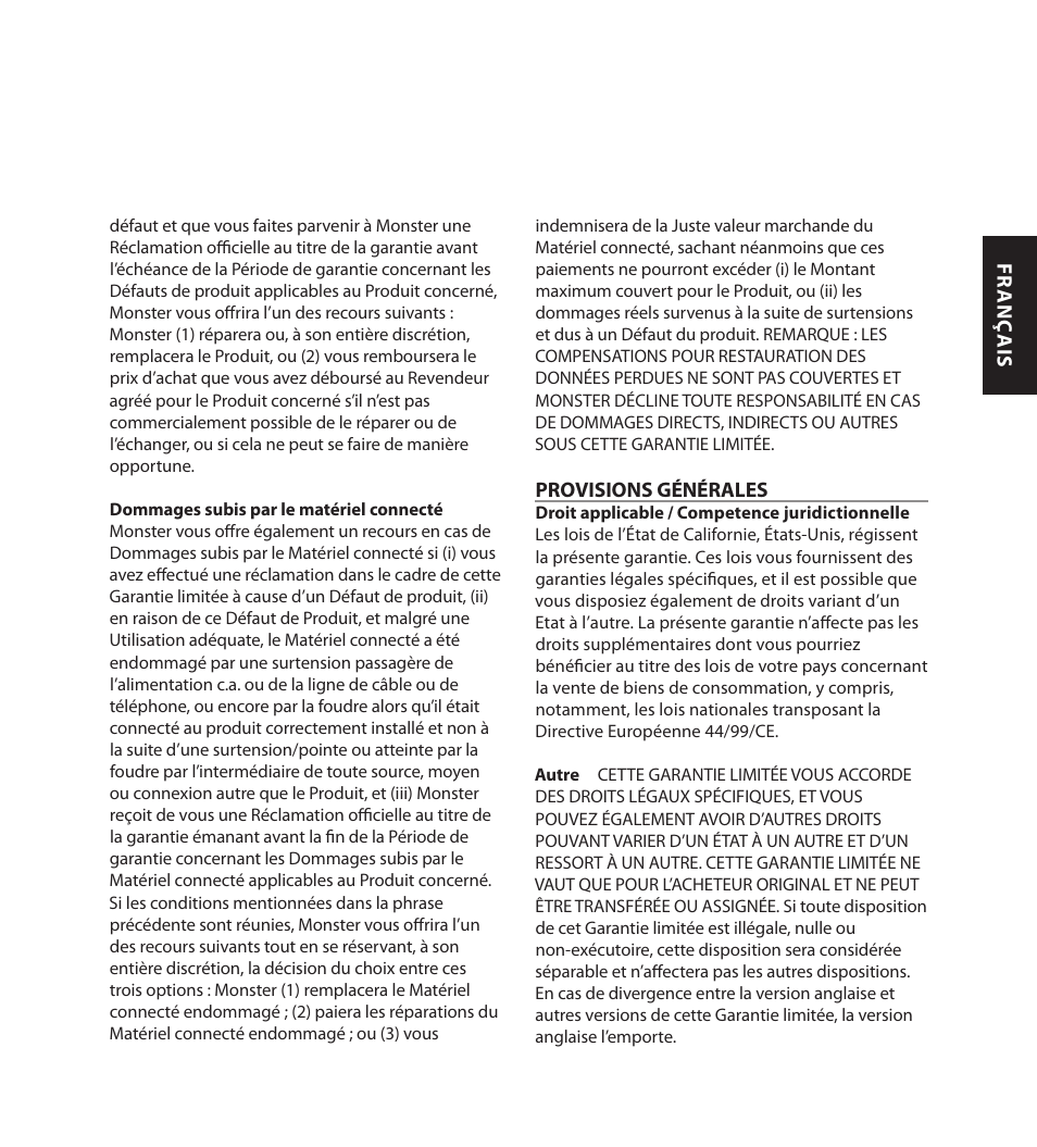 Monster FlatScreen SuperThin In-Wall PowerCenter 200 User Manual | Page 53 / 84