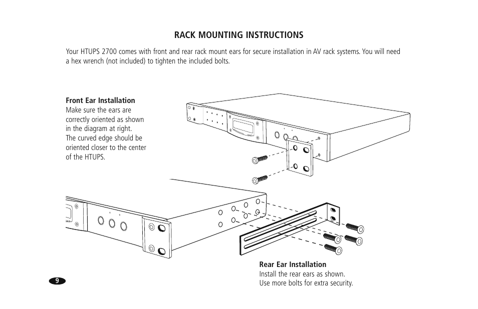 Monster HTUPS 2700 User Manual | Page 16 / 36