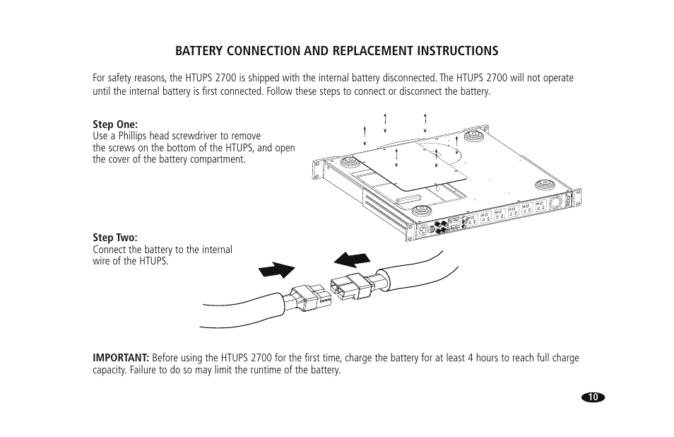 Monster HTUPS 2700 User Manual | Page 17 / 36
