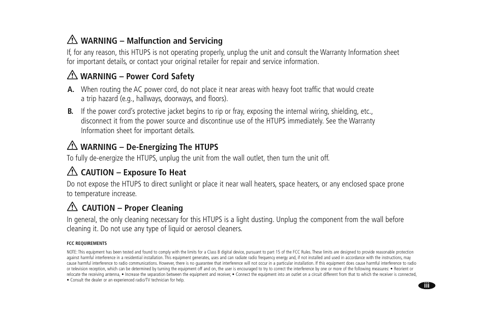 Monster HTUPS 2700 User Manual | Page 7 / 36