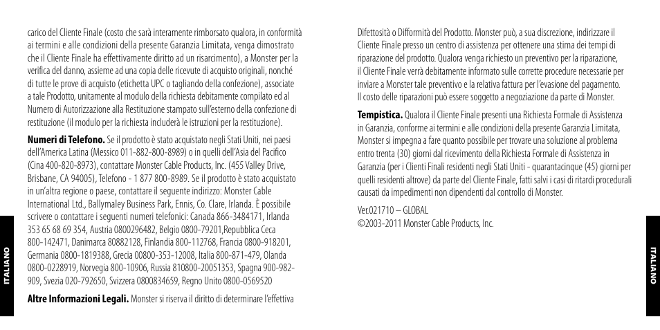 Monster PowerPlug USB 600 User Manual | Page 37 / 72