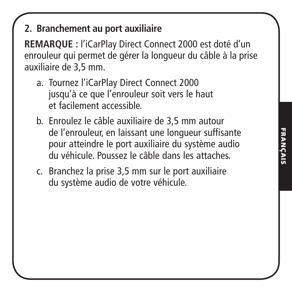 Monster iCarPlay Direct Connect 2000 User Manual | Page 25 / 64