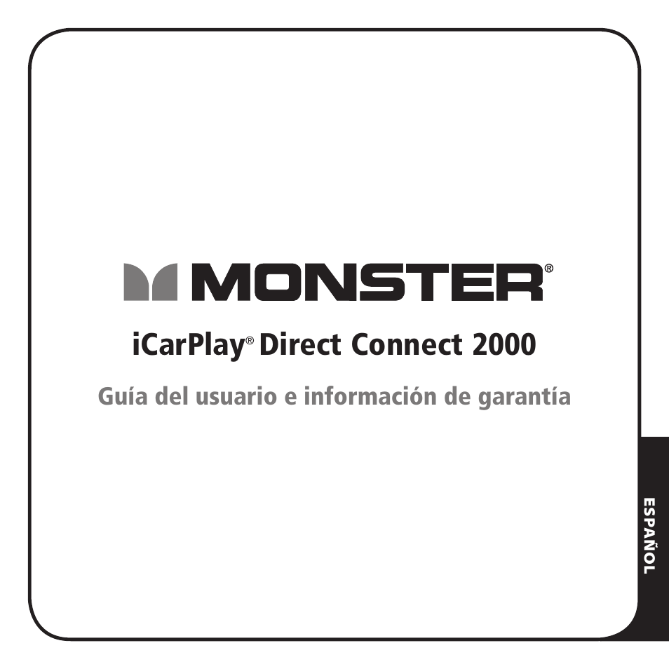 Icarplay, Direct connect 2000 | Monster iCarPlay Direct Connect 2000 User Manual | Page 41 / 64