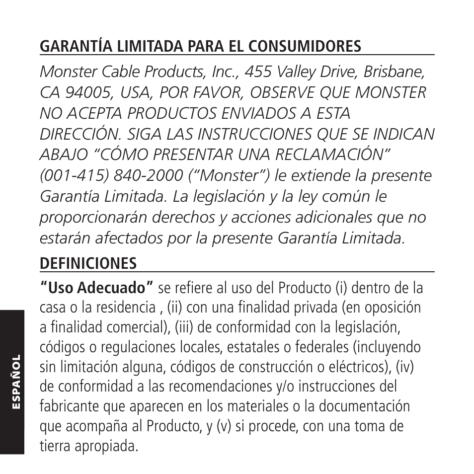 Monster iCarPlay Direct Connect 2000 User Manual | Page 52 / 64