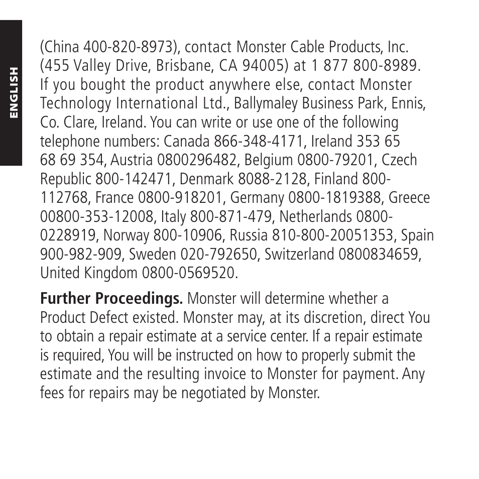 Monster iMotion CarPlay Direct Connect 3000 User Manual | Page 14 / 52